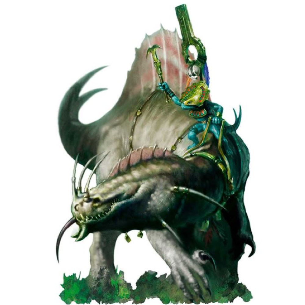 Skink Oracle on Troglodon